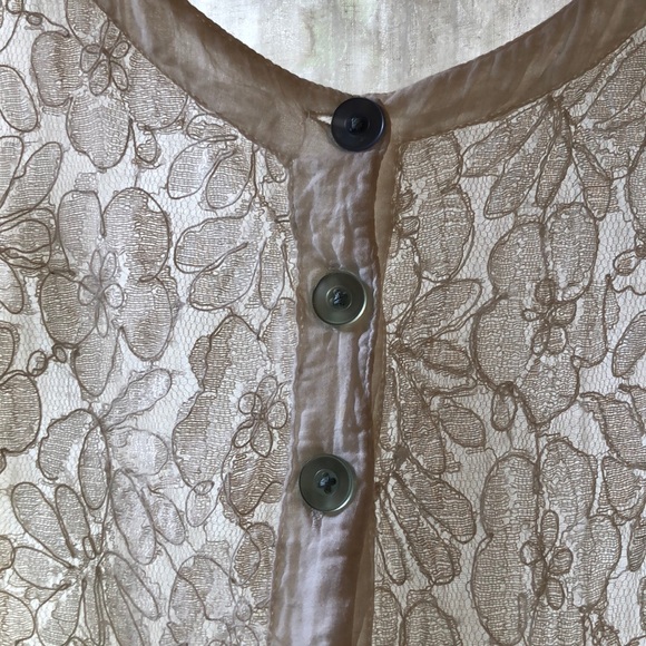 Vintage white lace dress - Picture 2 of 4